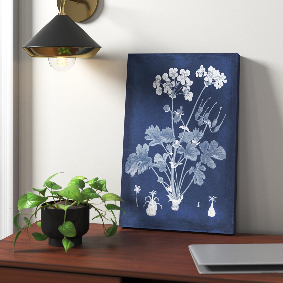 Wandbild Botanical in Indigo III von Vision Studio