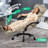 Faux Leather Executive Computer Chair with Footrest-1363452459-1362444965
