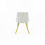 Chaise d'appoint en cuir