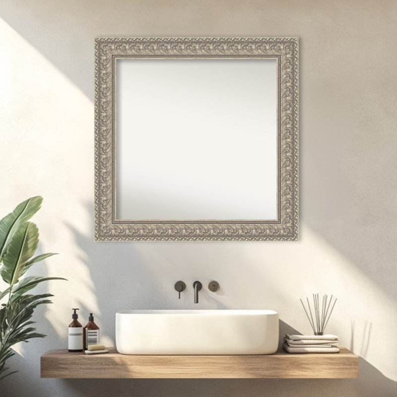 Miroir mural de salle de bain Sydney, 32,5 po x 32,5 po