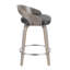 Laurenzio Fixed-Height Bar & Counter Stools with Bent Wood Legs & Round Footrest (Set of 2)-183592477-183592474-192711000