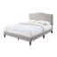 Lit plateforme tapissier Leblanc-611798616-611798617
