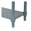 Console étroite, canapé mince avec trois tiroirs de rangement et une tablette inférieure pour le salon, assemblage facile (bleu marine)-613609559
