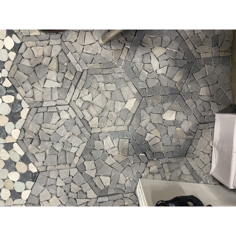 Natural Stone Pebble Tile