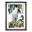 Yoro Waterfall in Mino Province by Katsushika Hokusai - Framed Print-55641273-55641280