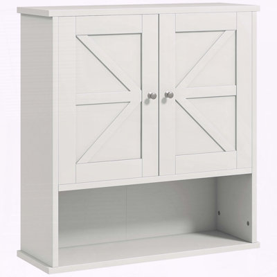 Farmhouse Wall-Mounted Medicine Cabinet