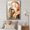 «Iqraa Beige Bridge Dynamic Archway», reproduction sur toile