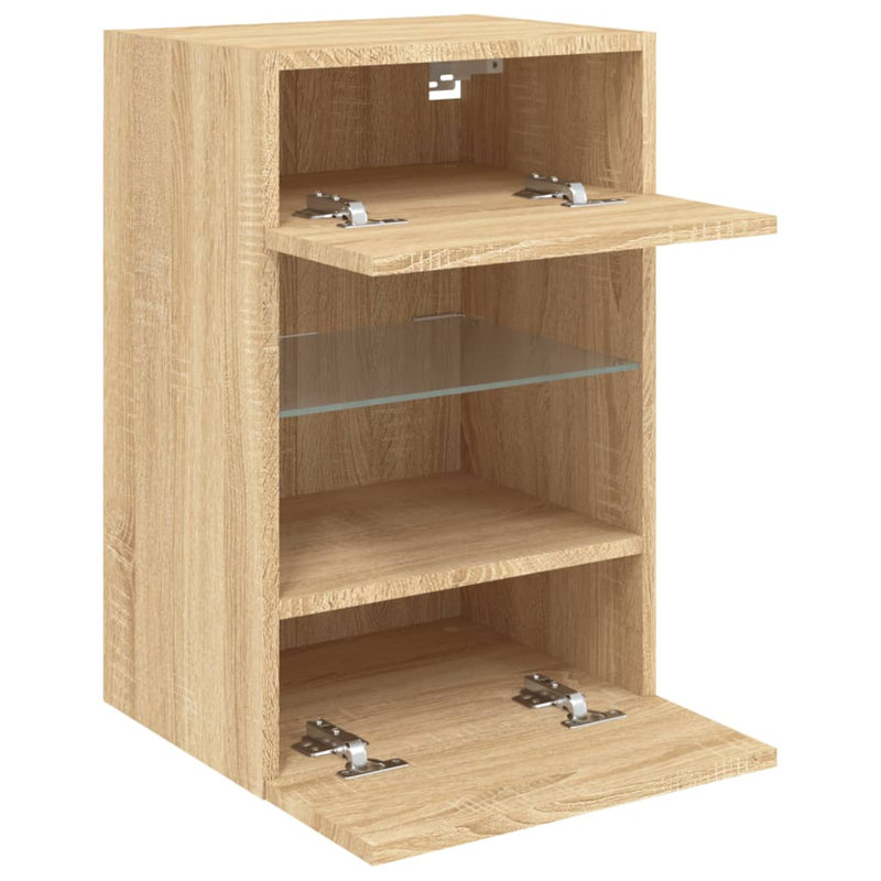 Bryssa TV Stand for TVs up to 24", Sonoma Oak