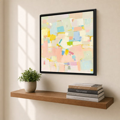 Block Party by Phyllis Adams - Graphic Art on Canvas