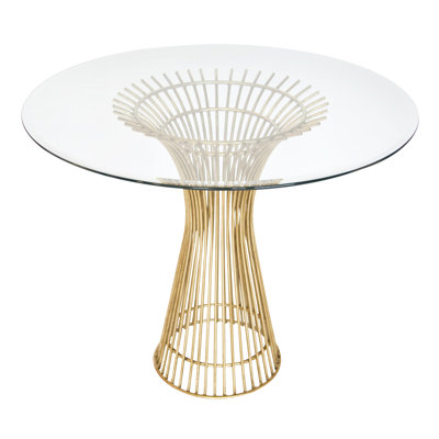 Powell Glass End Table