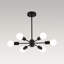 Mid-Century Modern 6-Light Iron Sputnik Semi Flush Mount Ceiling Light-1713452130