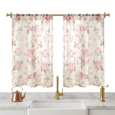 Floral Kitchen Curtain Kitchen Pelmet