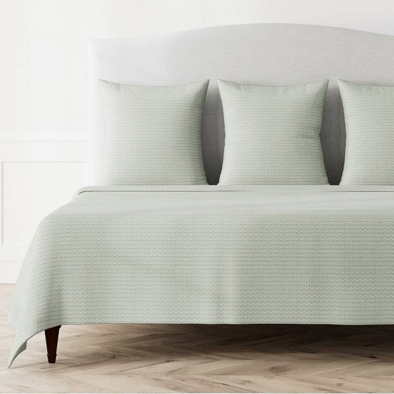 Pavilion Coverlet, King Coverlet, Frost