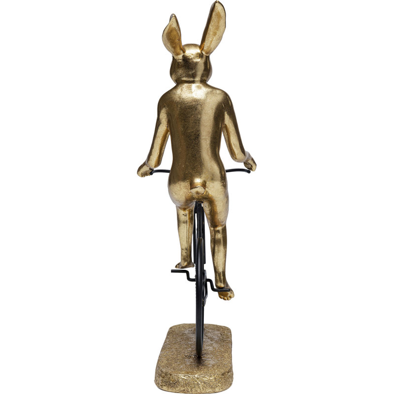 Deco Object Cyclist Rabbit 39cm