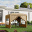 10 Ft. W x 10 Ft. D Steel Soft-top Gazebo