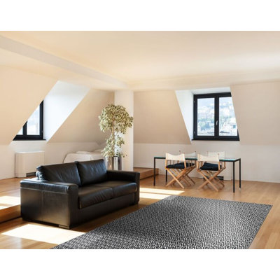 Mic-Mac Geometric Wool Hand Woven Area Rug