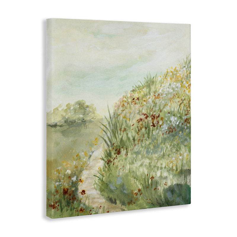 Toile Hills Blooms & Winding Trail, conception de Lanie Loreth, H 20 po x l 16 po