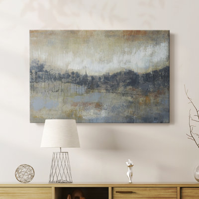 Cool Grey Horizon I -Galerie enveloppée Cavas