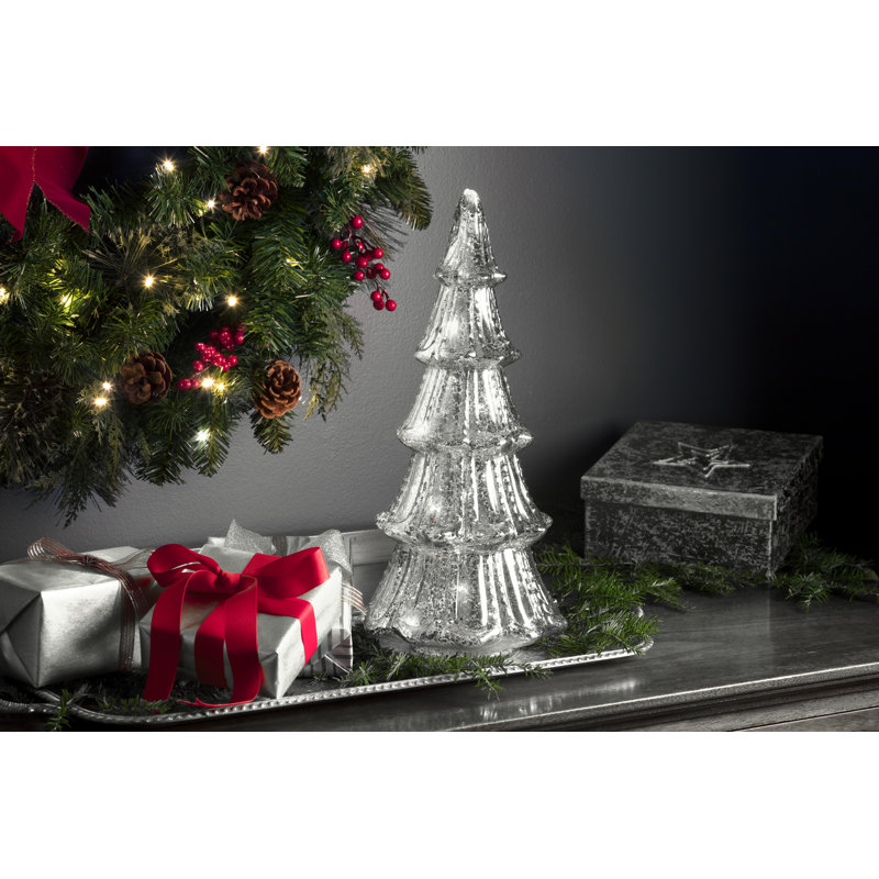 Christmas Tabletop Tree, Silver