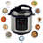 Mega Chef 8-Qt. Digital Pressure Cooker