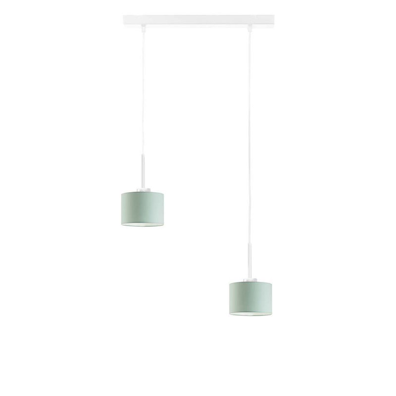 Gurganious 2 - Light Kitchen Island Pendant, Green, White