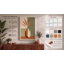 Vase with Dried Grasses Minimalist - Wrapped Canvas-1488165922-1488165914
