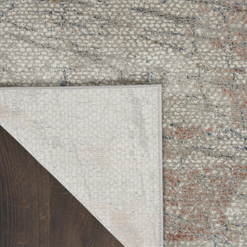 Abstract Indoor Rug, Rectangle 7'10" x 10'6"