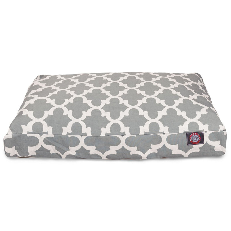 Oreiller en mousse mémoire Trellis Orthopedic, Gris, Petit (l 20 po x P 27 po x H 4 po) ;