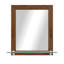 Miroir Millwood Pines avec tablette en verre-161655397