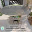 Parasol à double face, parasol de jardin extérieur, parasol de patio avec lumière solaire à DEL, base sable-55874017