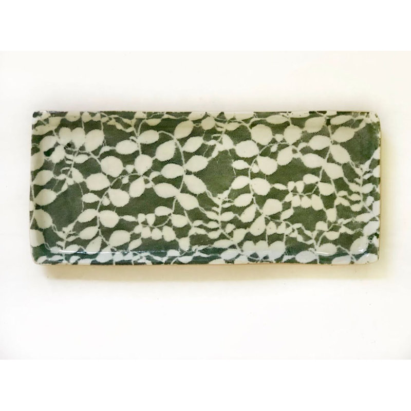 Pine Stoneware Platter