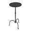 Founders Griege Iron Pedestal Side Table-1569978478