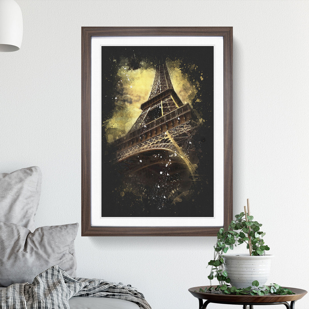 Eiffel Tower Vol.7 - Picture Frame Graphic Art