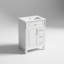 Compact Freestanding Bathroom Vanity with Ceramic Sink and Ample Storage, Featuring Flip-Out Drawer and Adjustable Shelving for Modern Bathroom Organization-1374493367