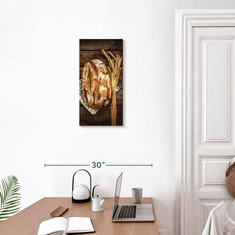 Bread, 24" H x 12" W