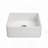 24 inch White Ceramic Farmhouse Kitchen Sink with Deep Apron Front and Undermount Installation