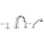 Geneva Deck Mounted Roman Tub Faucet-668151689