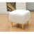 100 % polyester blanc est en rupture de stock