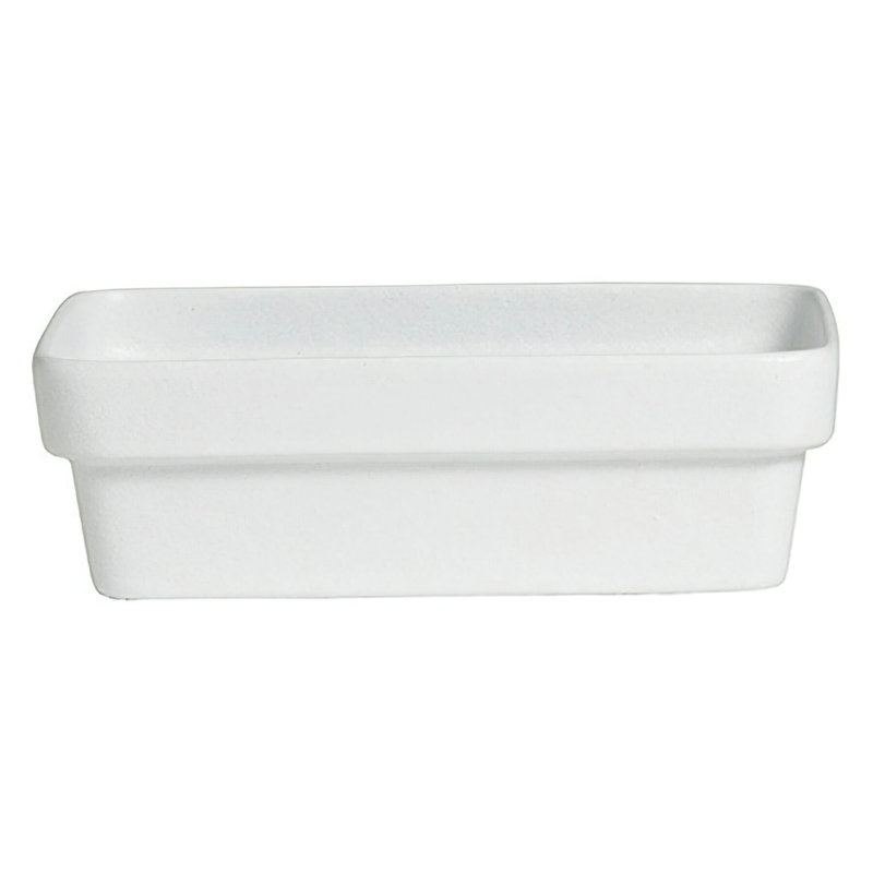 BUD24WW – 2.6 Qt., 11.42" X 6.02" Large Rectangular China Bowl, 3.54" Deep