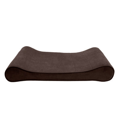 Microvelvet Luxe Chaise Lounge Orthopedic Dog Bed
