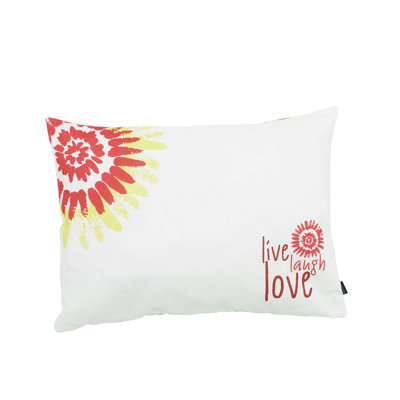 Floral Rectangular Cushion Cover Cushion