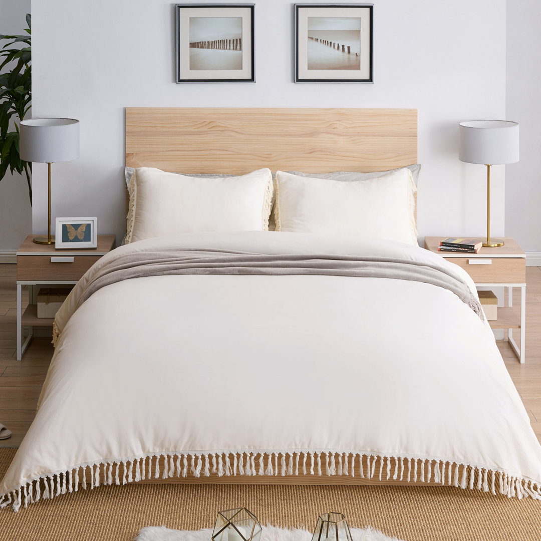 Cotton Twill Duvet Cover (Set of 3) Sweet Jojo Designs