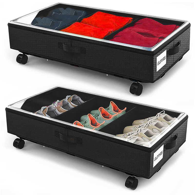 Ebern Designs Fabric Decorative Bin