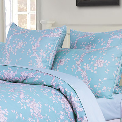 3pcs 600 TC Duvet Cover Set (Without Core), Soft Breathable & Skin-Friendly Bedding Set, Include 1 Duvet Cover And 2 Pillow Case, Suitable For Home, All-Seasons