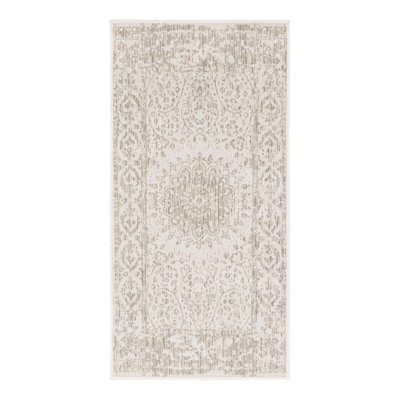 Tapis laminé orné