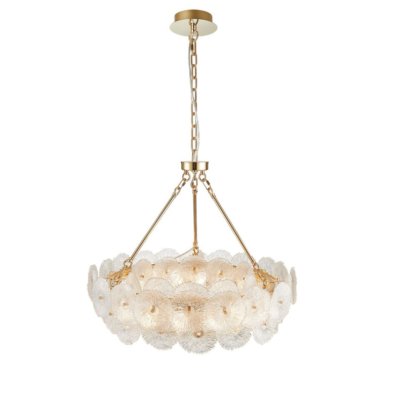Bloom 18 - Light Dimmable Drum Chandelier