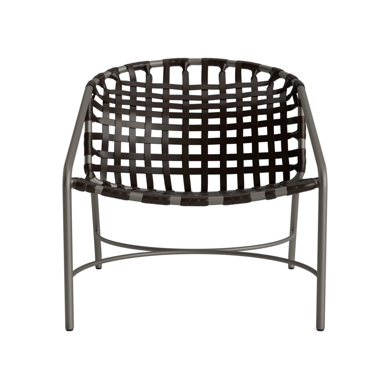 Kantan Outdoor Lounge Chair, Mica/Coffee