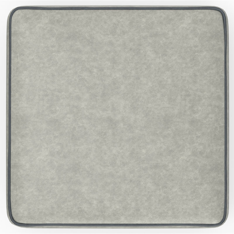 Repose-pieds Ayoka, Polyester gris