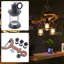 Luminaire suspendu rustique 3 lumières Farmhouse Chandelier