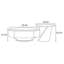 Ensemble de tables basses modernes et luxueuses-1023585815